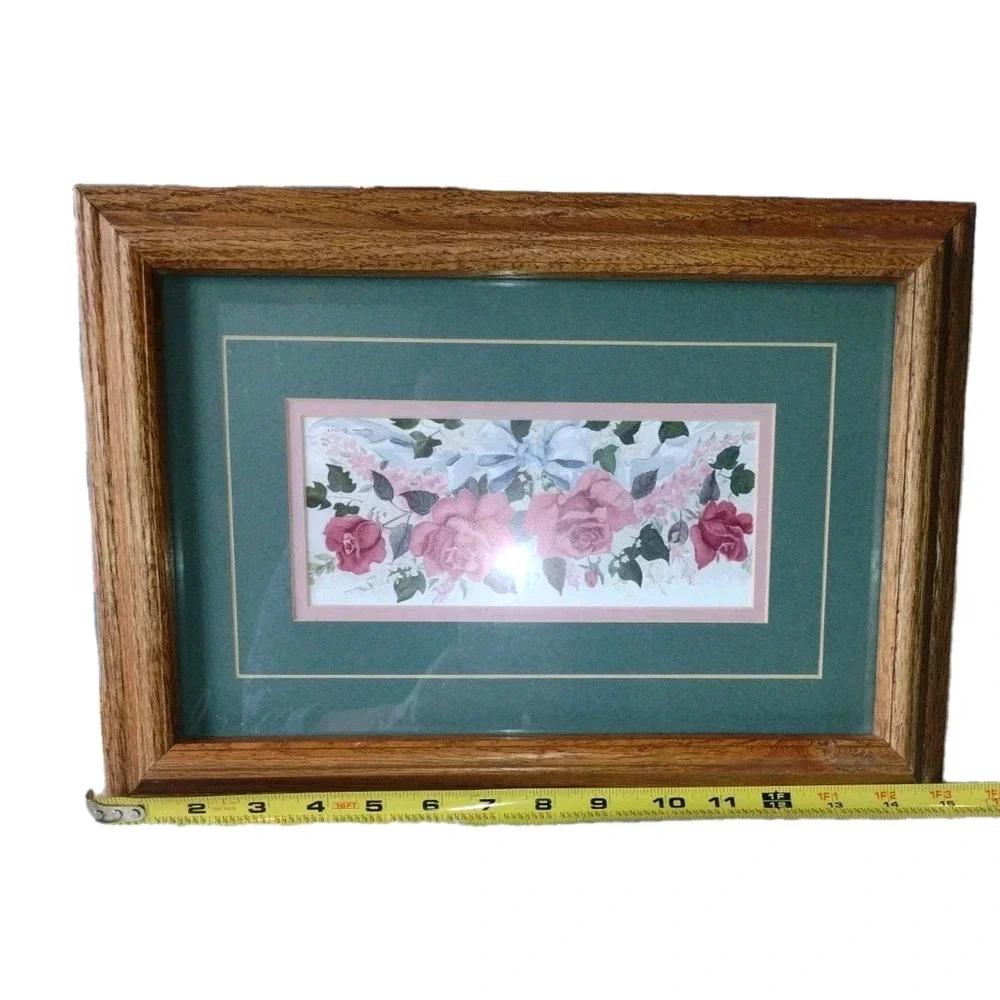 Vintage Carved Wooden frame 15x12 Traditional Farm House Cottage Corp